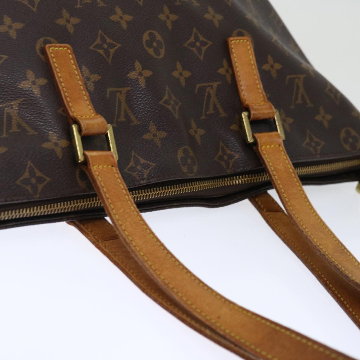 LOUIS VUITTON Monogram Cabas Mezzo Tote Bag M51151 LV bs13580