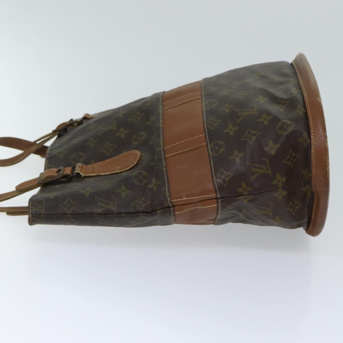 LOUIS VUITTON Monogram Bucket GM Shoulder Bag USA limited T42236 LV bs13581