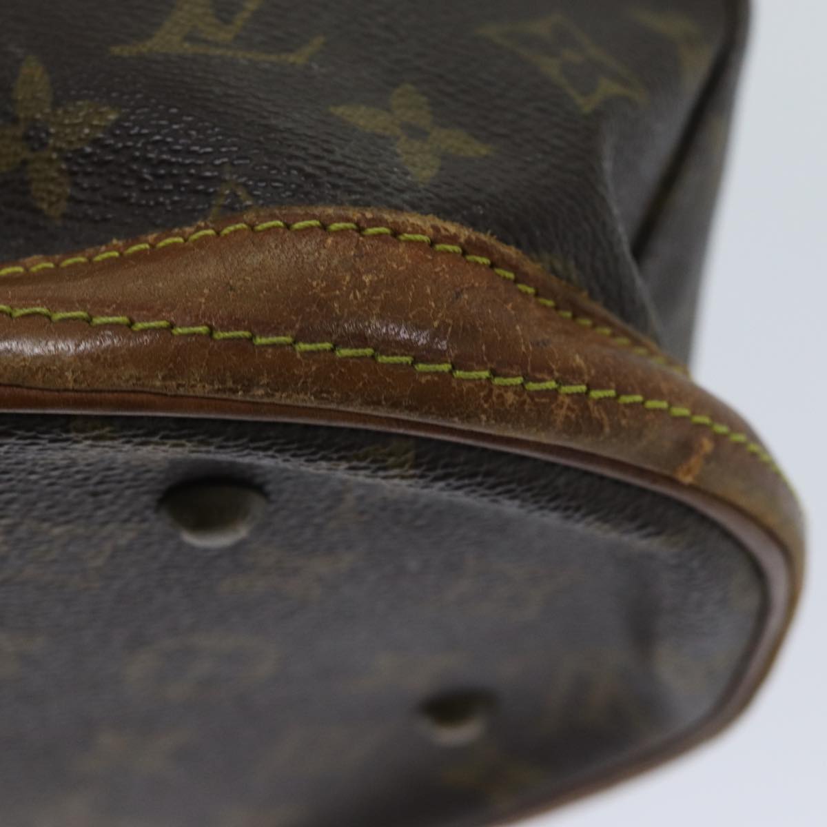 LOUIS VUITTON Monogram Bucket PM Shoulder Bag Old model M42238 LV bs13582