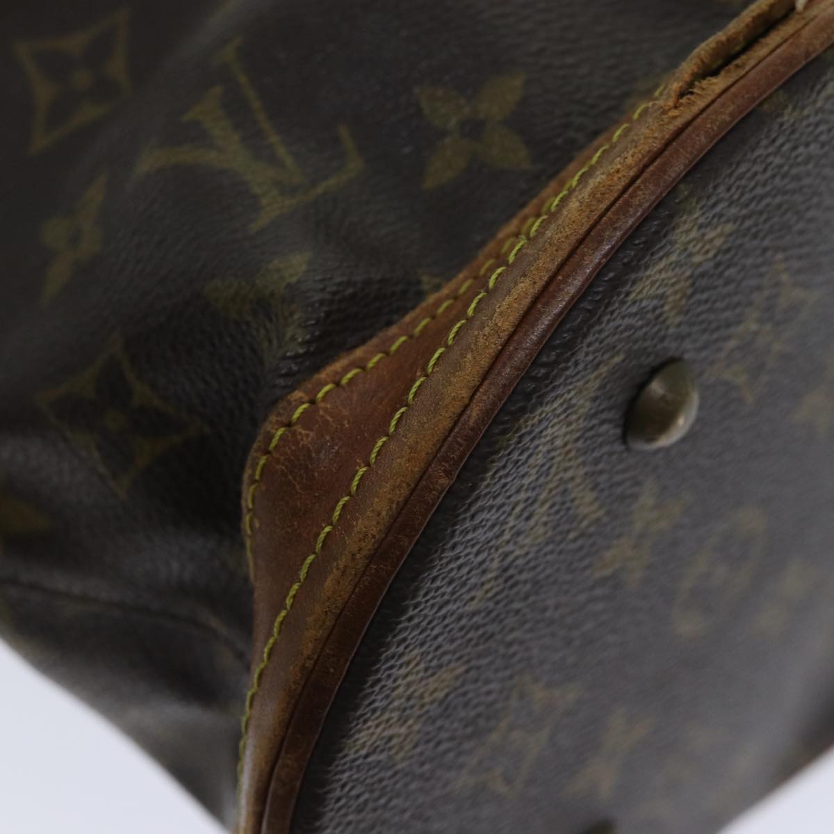 LOUIS VUITTON Monogram Bucket PM Shoulder Bag Old model M42238 LV bs13582
