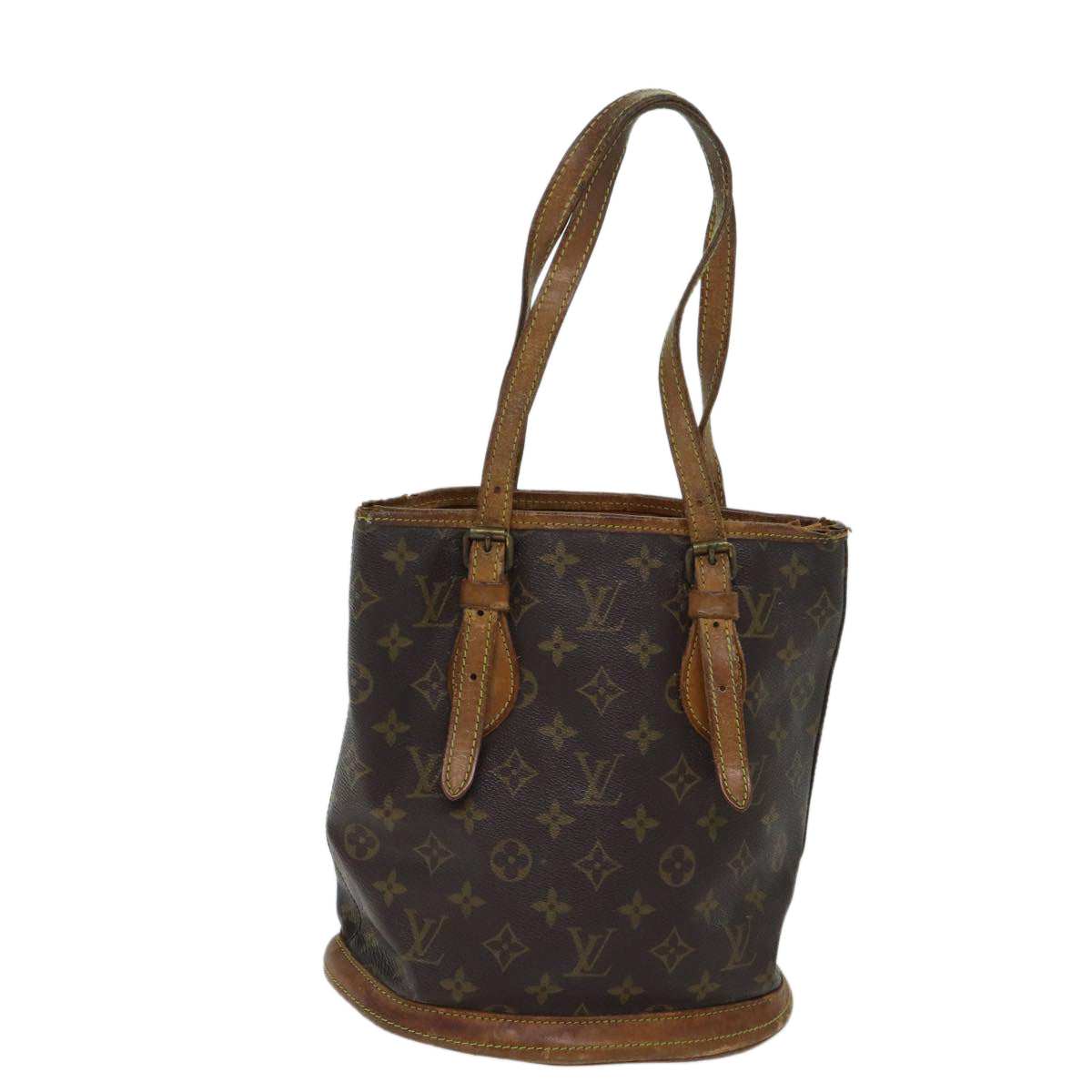 LOUIS VUITTON Monogram Bucket PM Shoulder Bag Old model M42238 LV bs13582