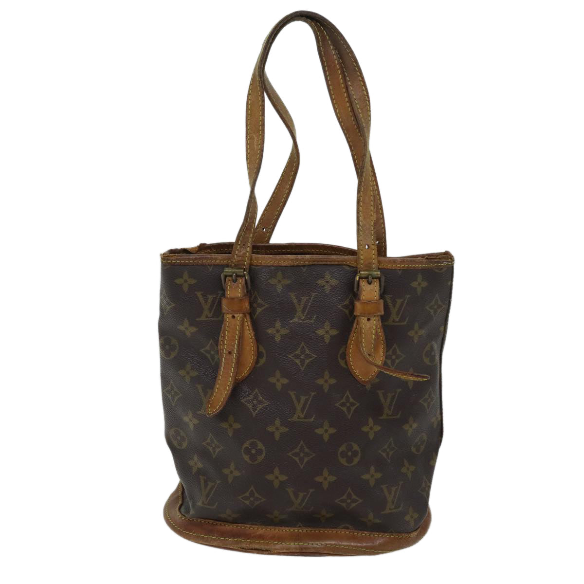 LOUIS VUITTON Monogram Bucket PM Shoulder Bag Old model M42238 LV bs13582