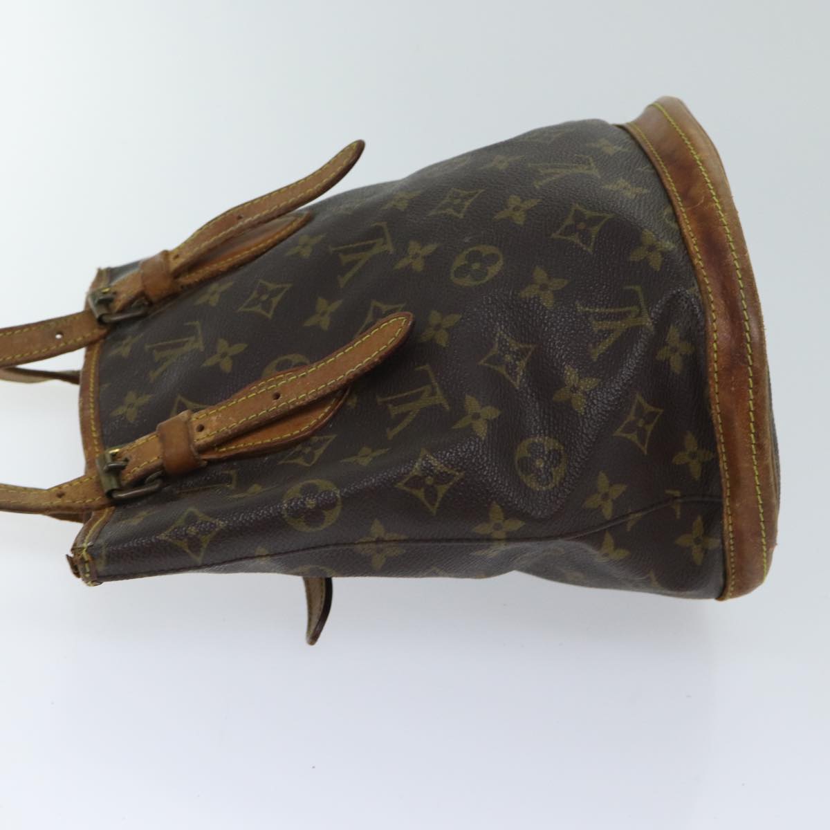 LOUIS VUITTON Monogram Bucket PM Shoulder Bag Old model M42238 LV bs13582