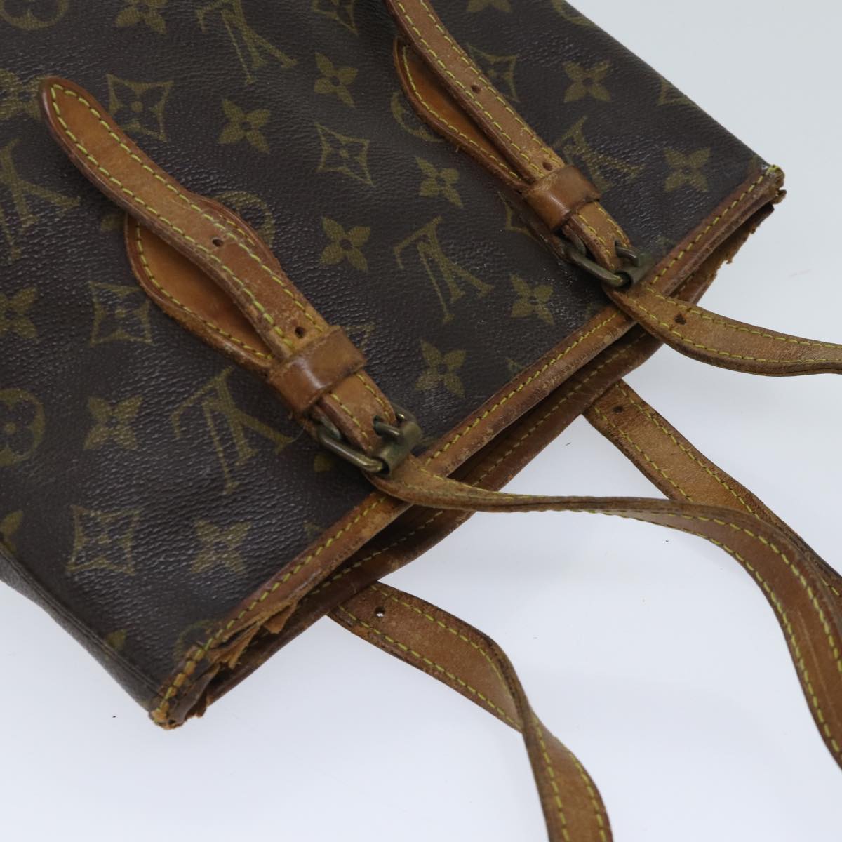 LOUIS VUITTON Monogram Bucket PM Shoulder Bag Old model M42238 LV bs13582