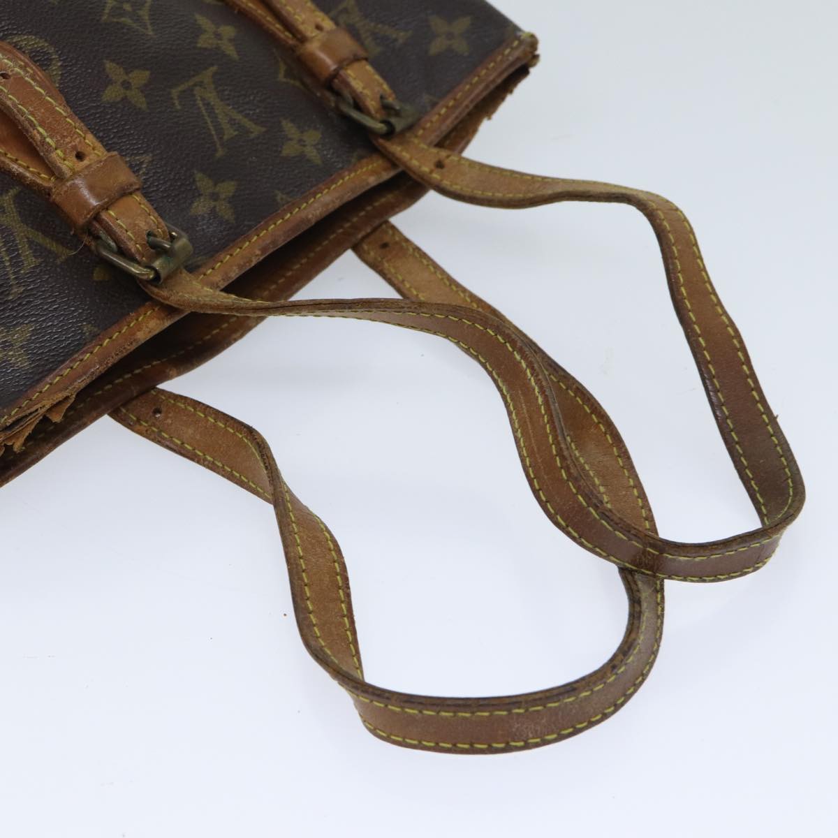 LOUIS VUITTON Monogram Bucket PM Shoulder Bag Old model M42238 LV bs13582