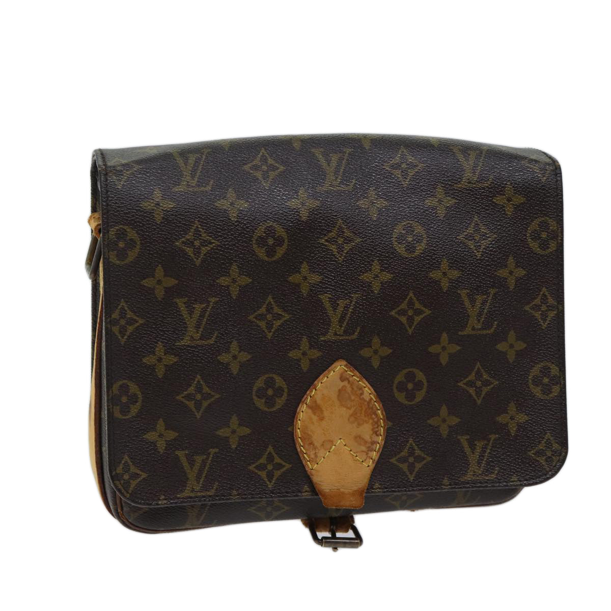 LOUIS VUITTON Monogram Cartouchiere GM Shoulder Bag M51252 LV bs13584