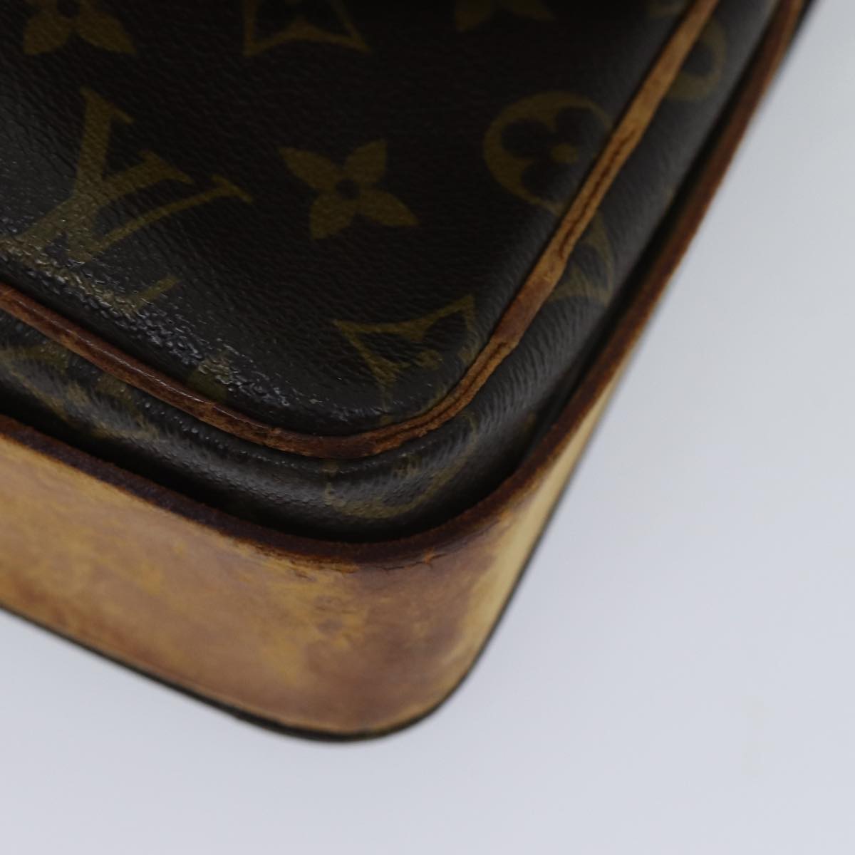 LOUIS VUITTON Monogram Cartouchiere GM Shoulder Bag M51252 LV bs13584