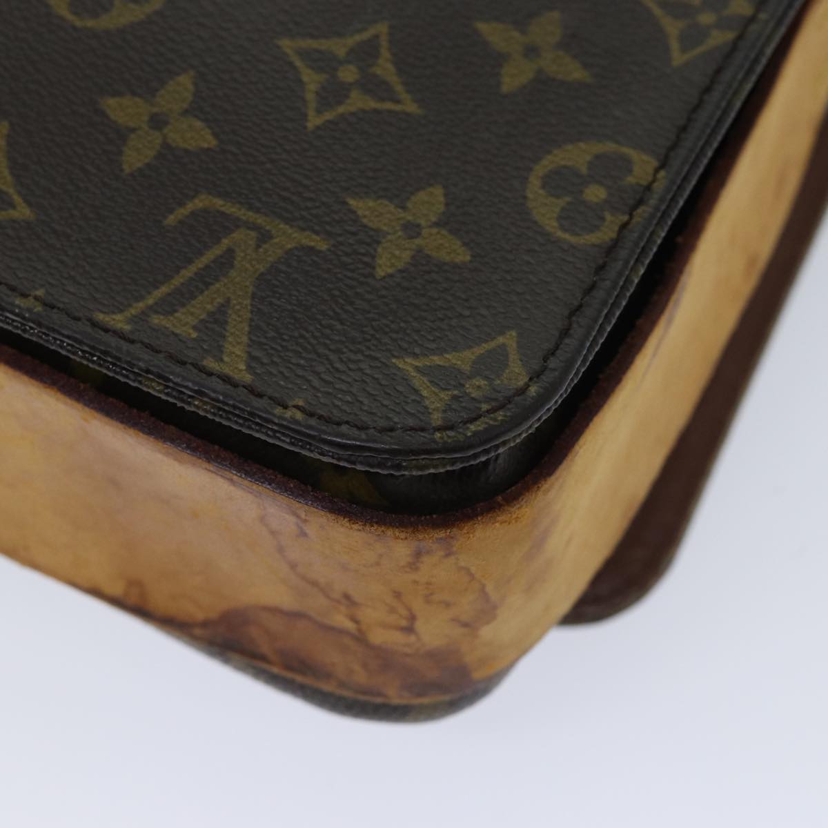 LOUIS VUITTON Monogram Cartouchiere GM Shoulder Bag M51252 LV bs13584