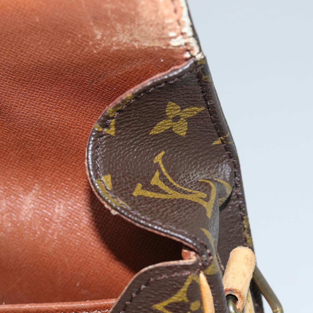 LOUIS VUITTON Monogram Cartouchiere GM Shoulder Bag M51252 LV bs13584