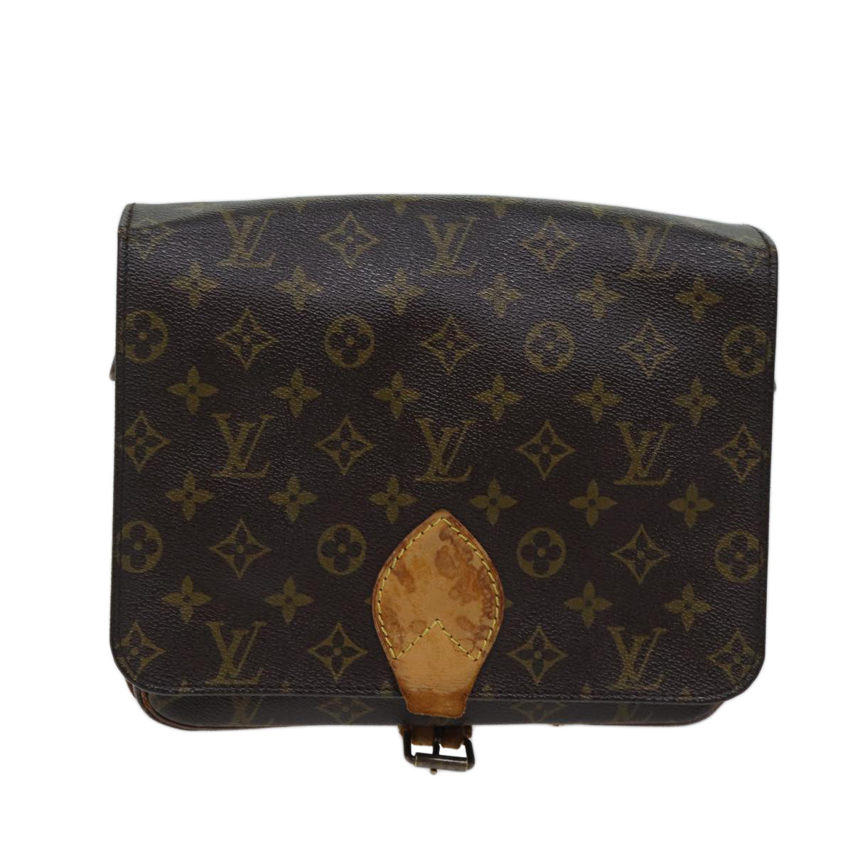 LOUIS VUITTON Monogram Cartouchiere GM Shoulder Bag M51252 LV bs13584