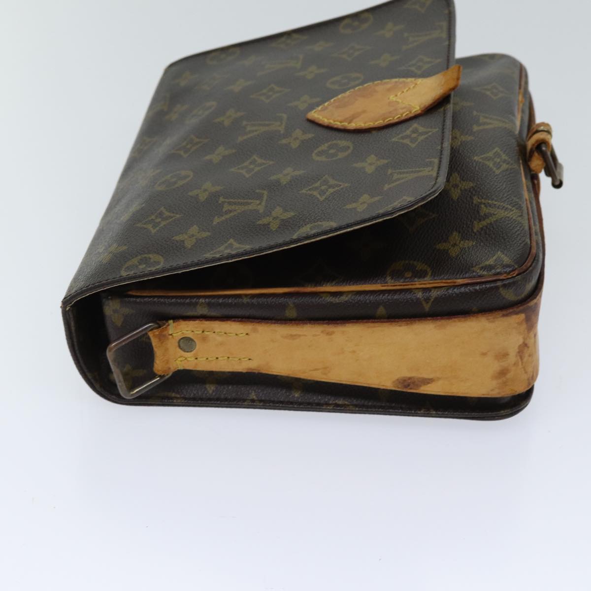 LOUIS VUITTON Monogram Cartouchiere GM Shoulder Bag M51252 LV bs13584