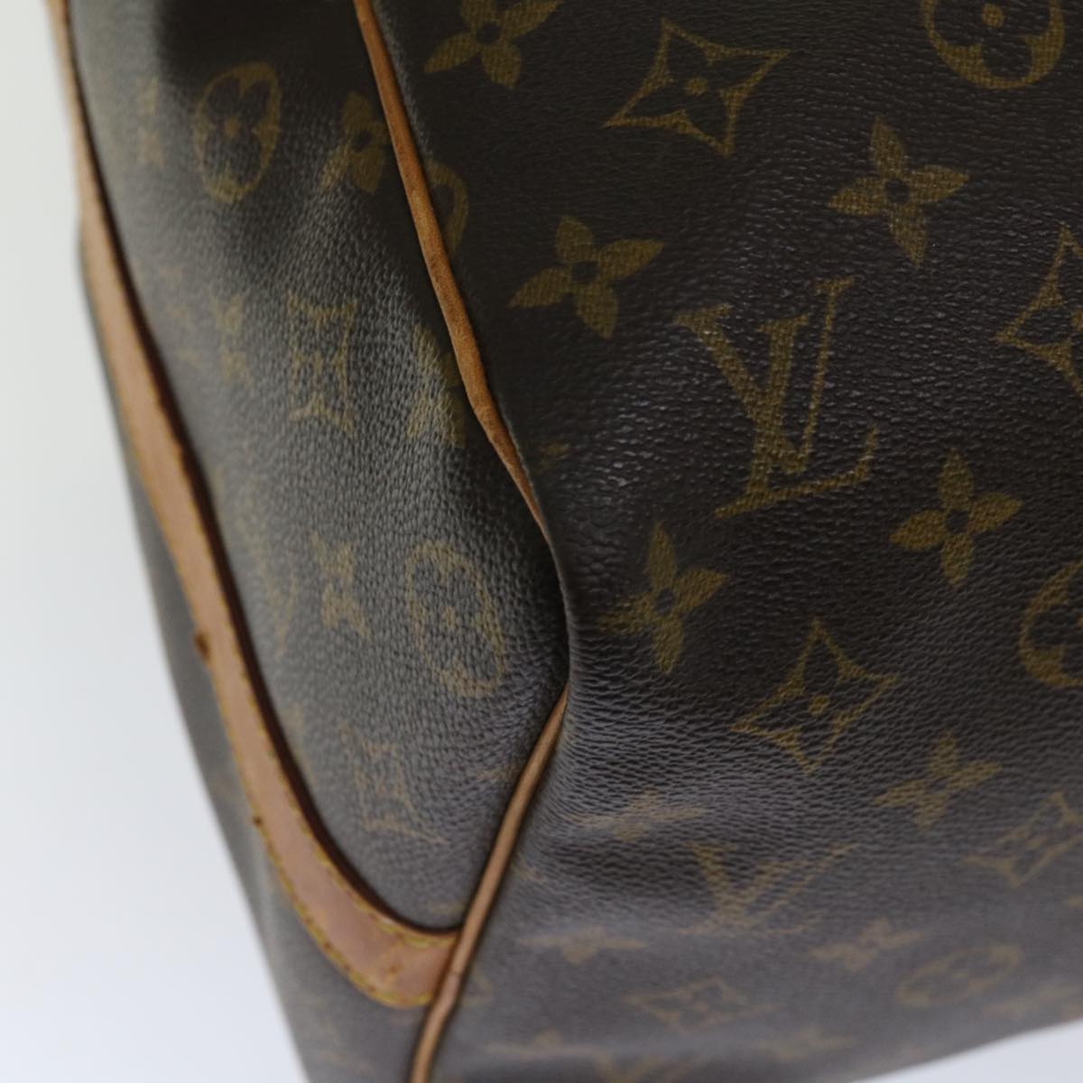 LOUIS VUITTON Monogram Keepall Bandouliere 45 Boston Bag M41418 LV bs13586