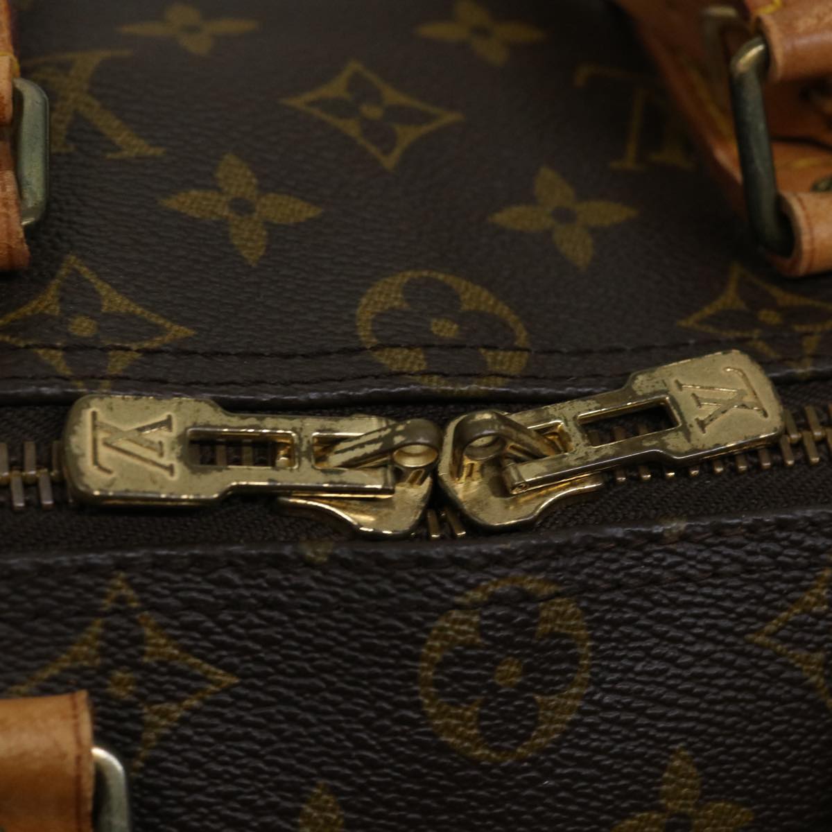 LOUIS VUITTON Monogram Keepall Bandouliere 45 Boston Bag M41418 LV bs13586
