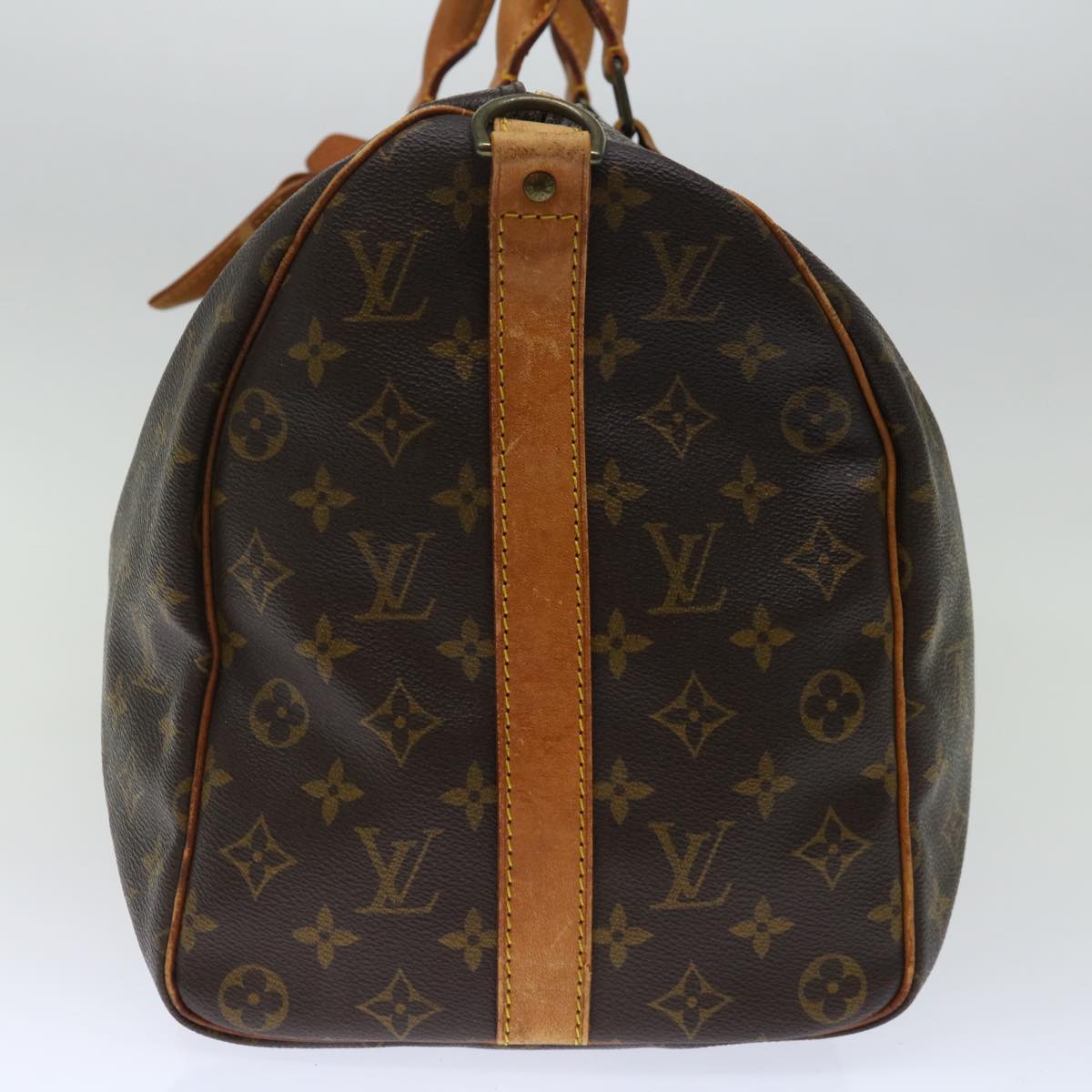 LOUIS VUITTON Monogram Keepall Bandouliere 45 Boston Bag M41418 LV bs13586