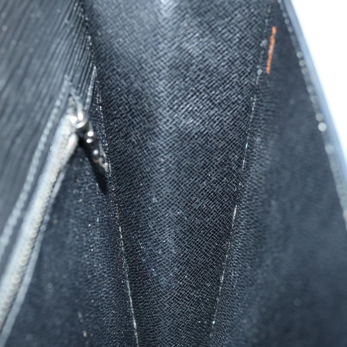LOUIS VUITTON Epi Trapeze Clutch Bag Black M80165 LV bs13588