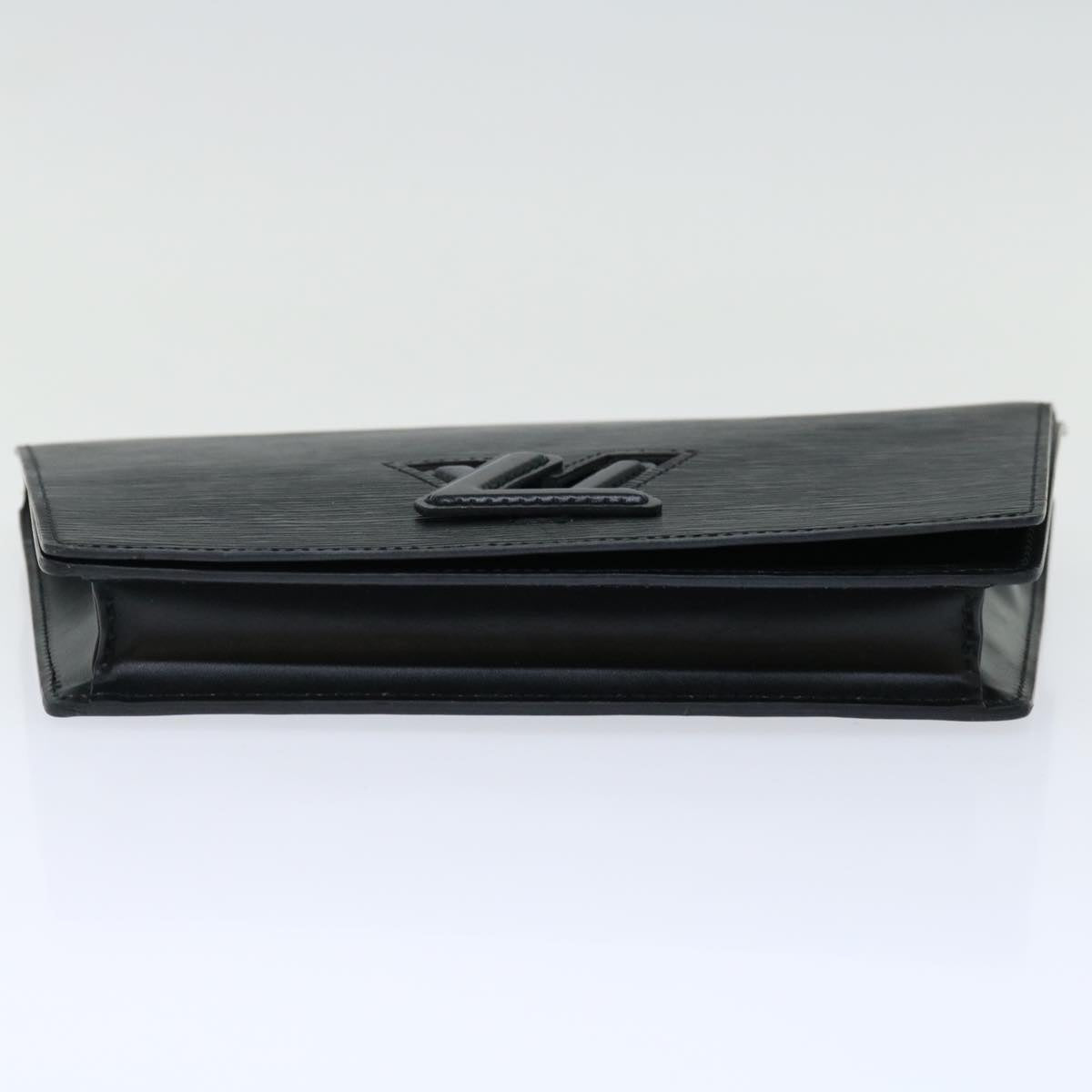 LOUIS VUITTON Epi Trapeze Clutch Bag Black M80165 LV bs13588