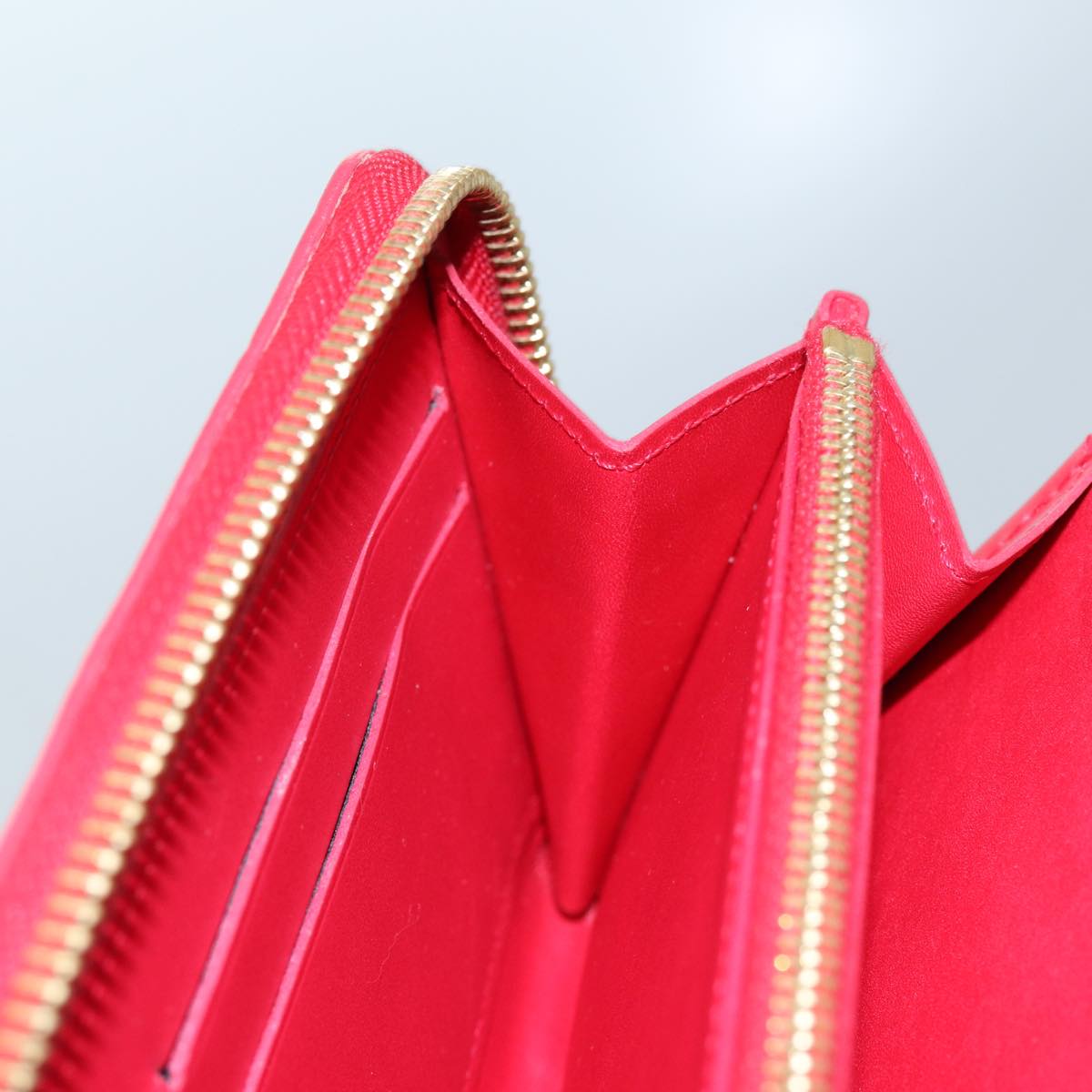 LOUIS VUITTON Monogram Vernis Yayoi Kusama Wallet Rouge M91572 LV bs13623
