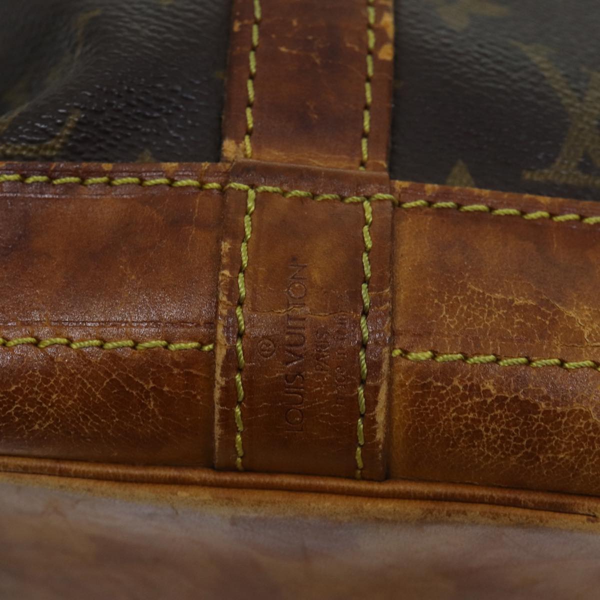 LOUIS VUITTON Monogram Noe Shoulder Bag M42224 LV bs13626