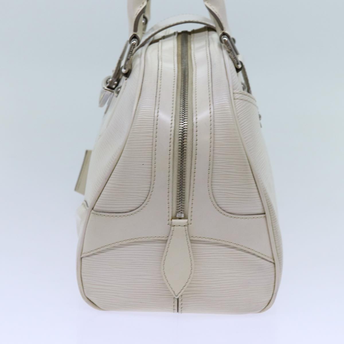 LOUIS VUITTON Epi Boring Montaigne GM Hand Bag White Yvoire M5931J bs13627