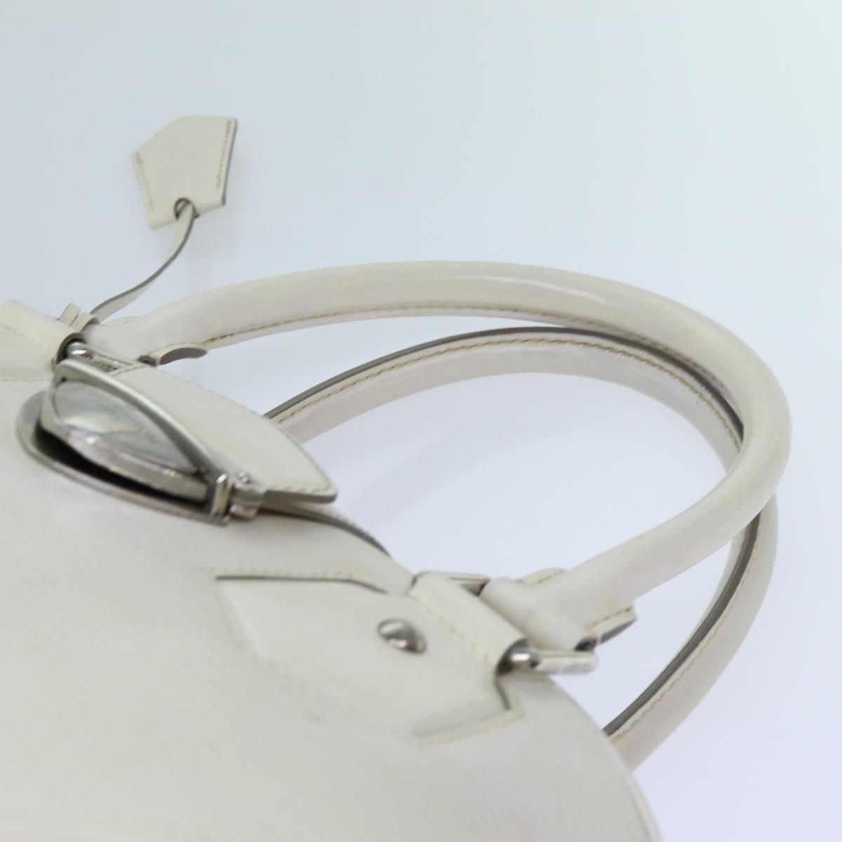 LOUIS VUITTON Epi Boring Montaigne GM Hand Bag White Yvoire M5931J bs13627