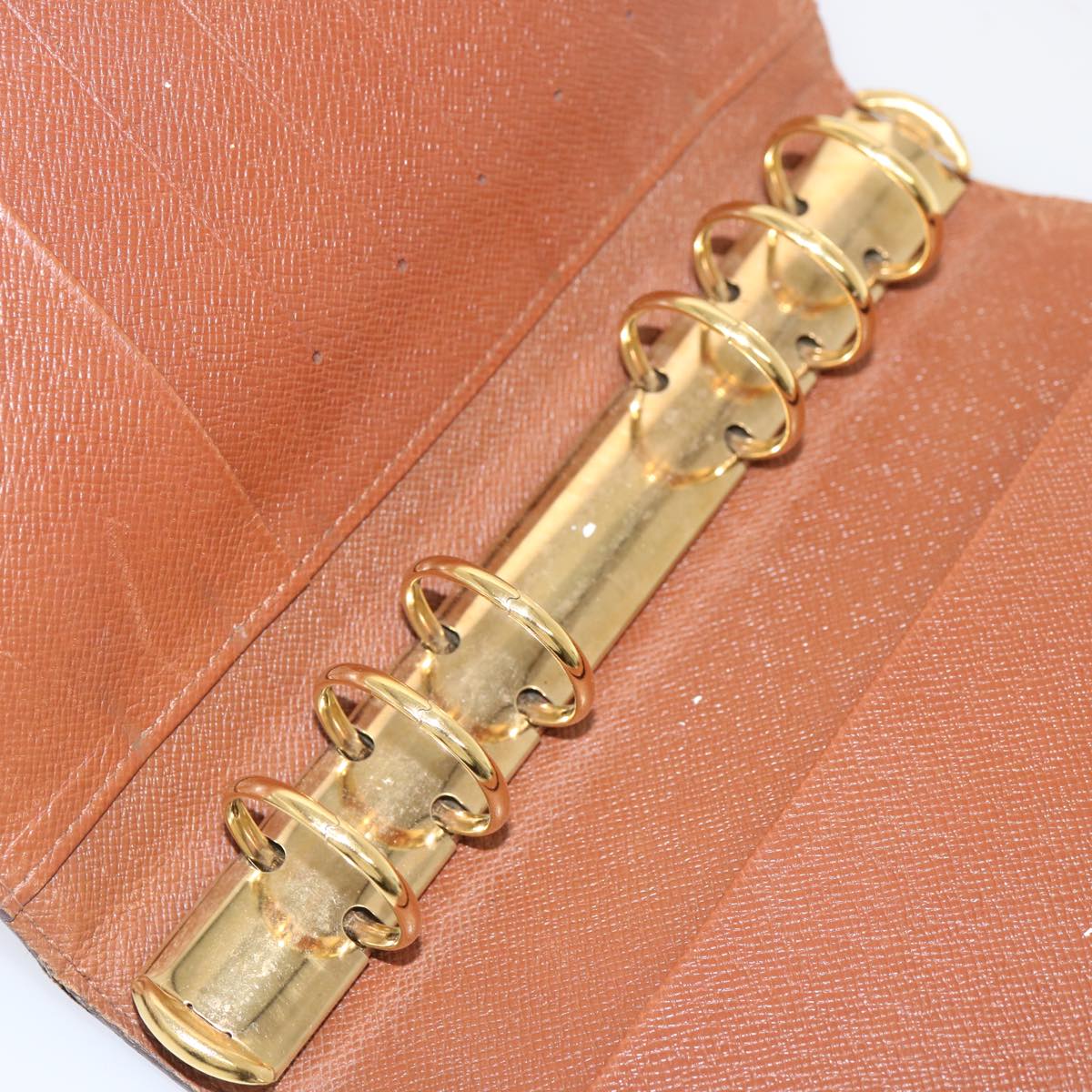 LOUIS VUITTON Monogram Agenda MM Day Planner Cover R20105 LV bs13709