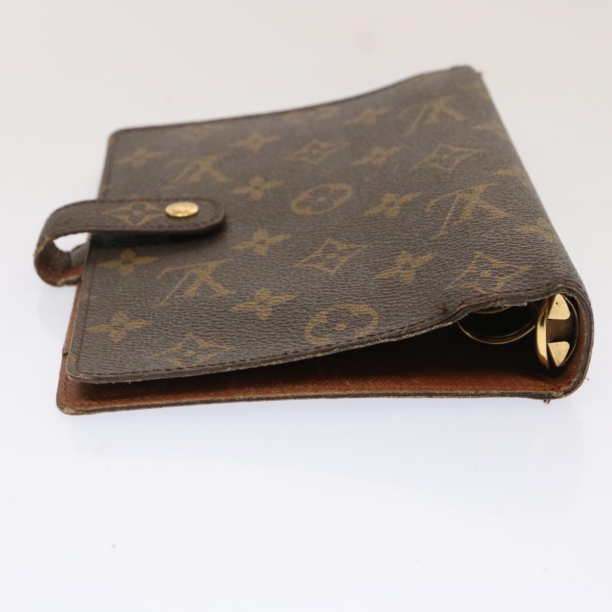 LOUIS VUITTON Monogram Agenda MM Day Planner Cover R20105 LV bs13709