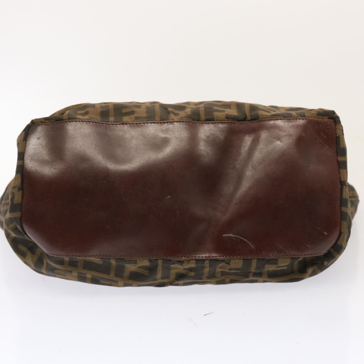 FENDI Zucca Canvas Tote Bag Brown bs13766