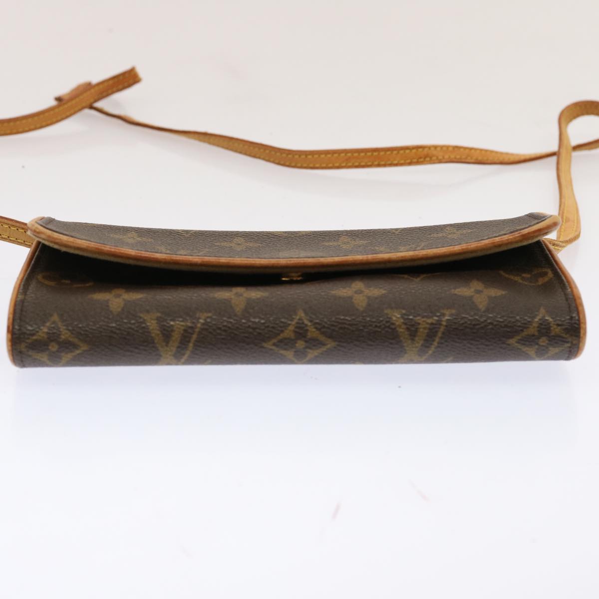 LOUIS VUITTON Monogram Pochette Twin PM Shoulder Bag M51854 LV bs13776
