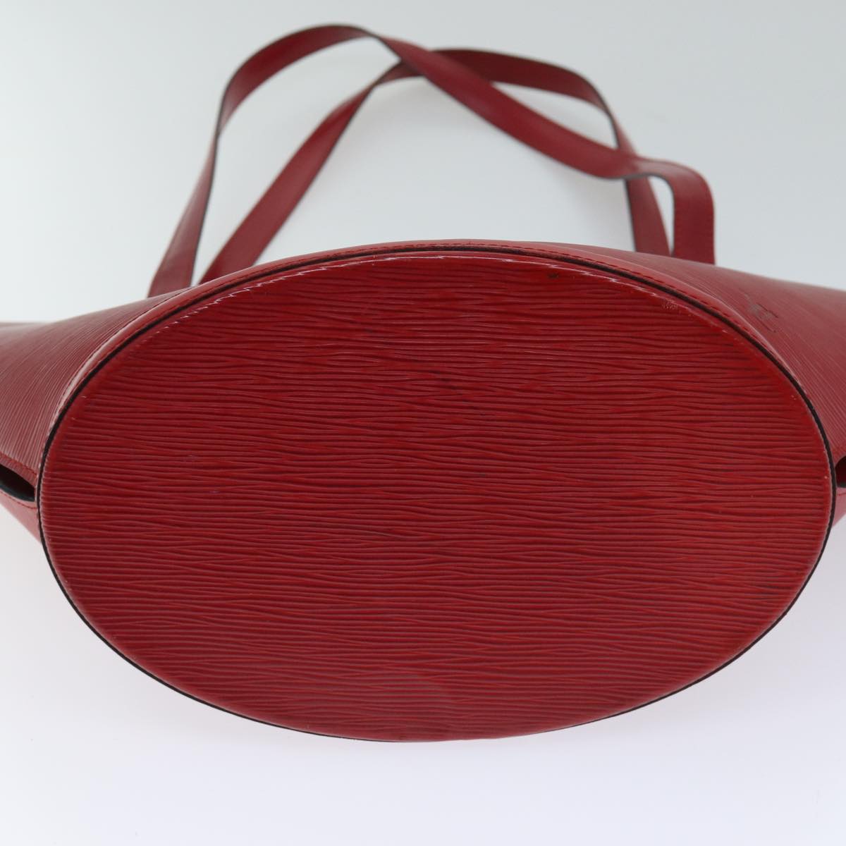 LOUIS VUITTON Epi Saint Jacques Shopping Shoulder Bag Red M52277 LV bs13788