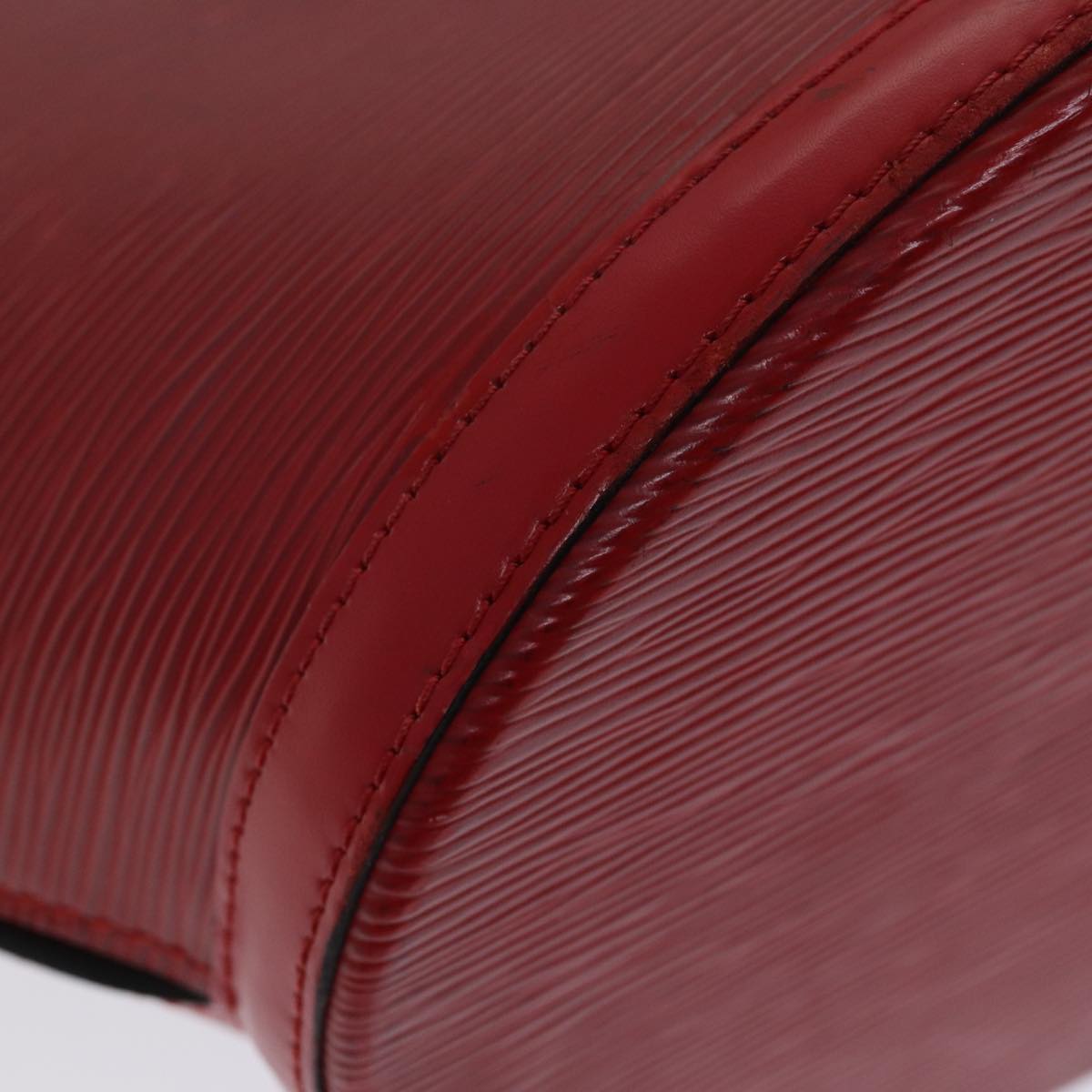 LOUIS VUITTON Epi Saint Jacques Shopping Shoulder Bag Red M52277 LV bs13788