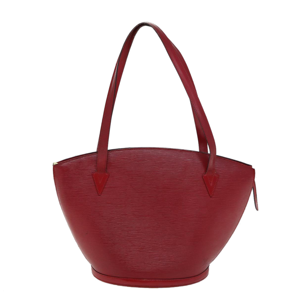 LOUIS VUITTON Epi Saint Jacques Shopping Shoulder Bag Red M52277 LV bs13788
