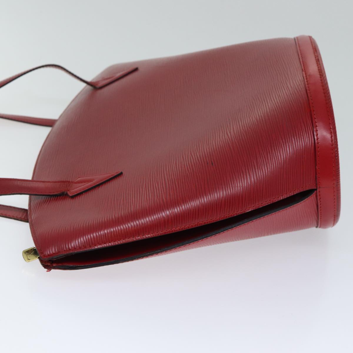 LOUIS VUITTON Epi Saint Jacques Shopping Shoulder Bag Red M52277 LV bs13788