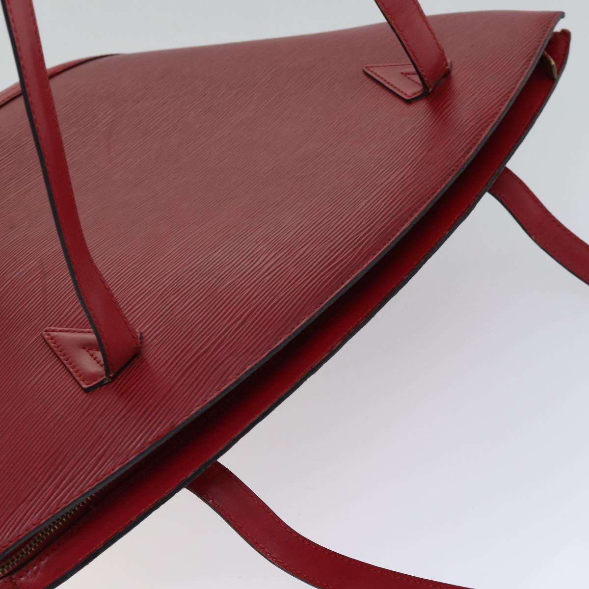 LOUIS VUITTON Epi Saint Jacques Shopping Shoulder Bag Red M52277 LV bs13788