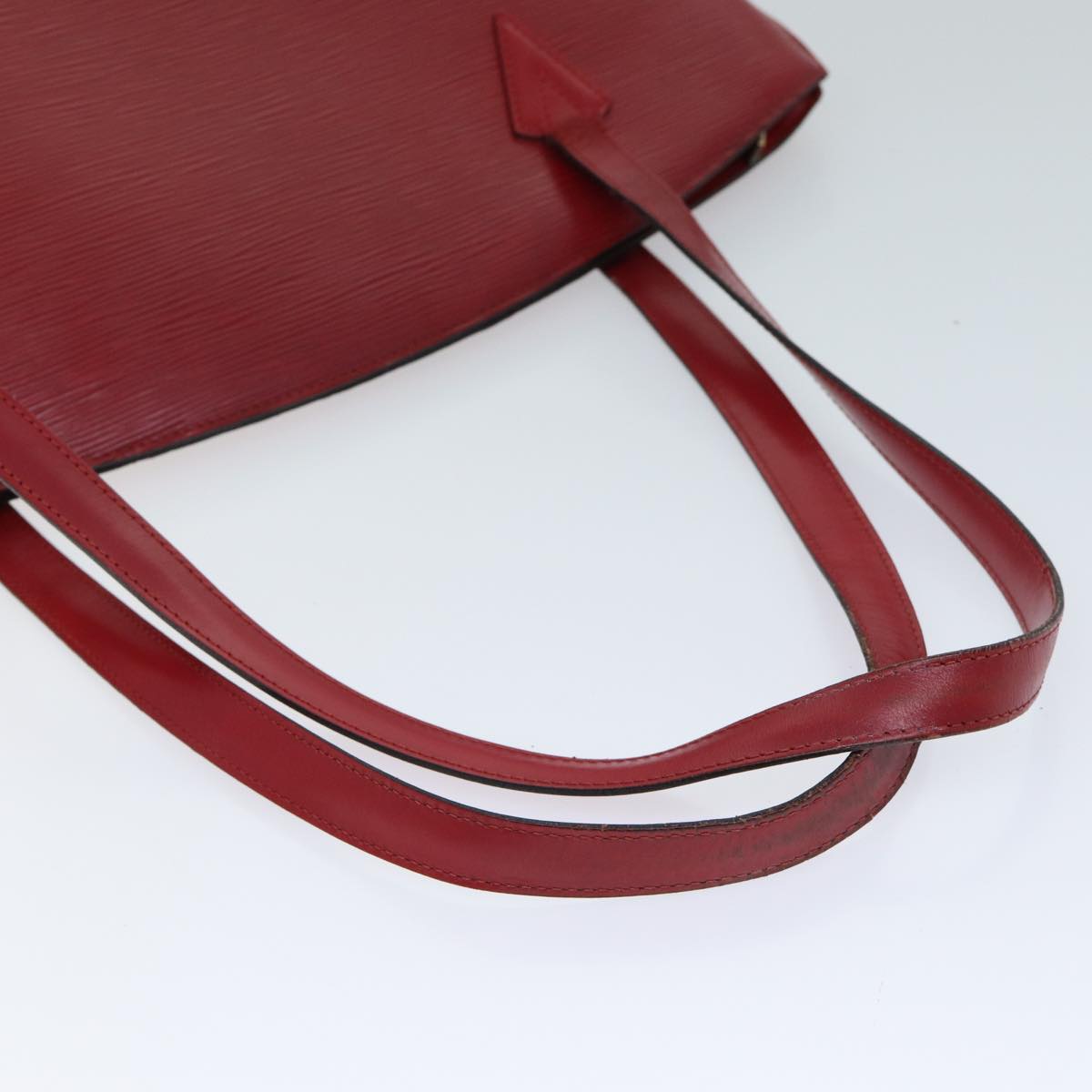 LOUIS VUITTON Epi Saint Jacques Shopping Shoulder Bag Red M52277 LV bs13788