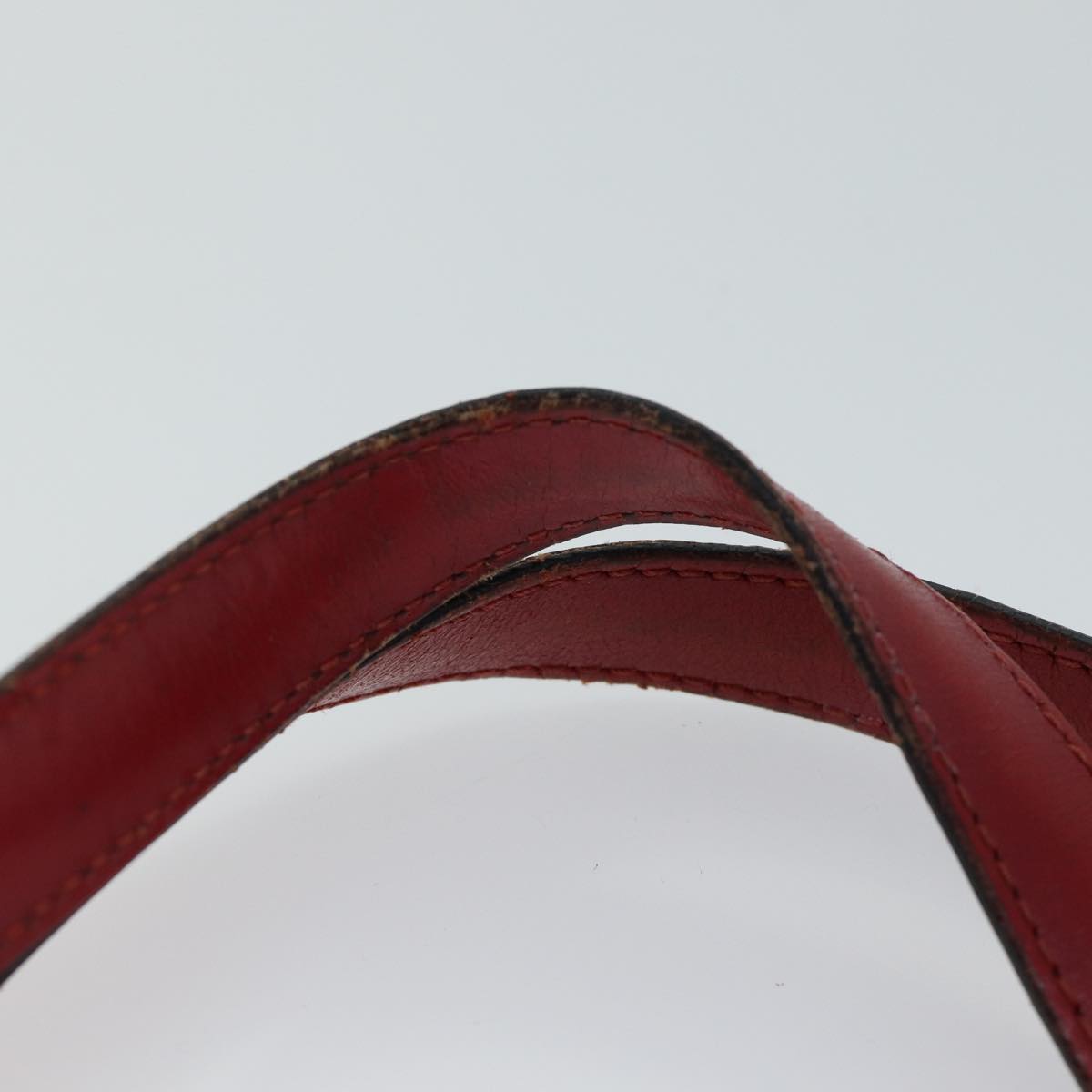 LOUIS VUITTON Epi Saint Jacques Shopping Shoulder Bag Red M52277 LV bs13788