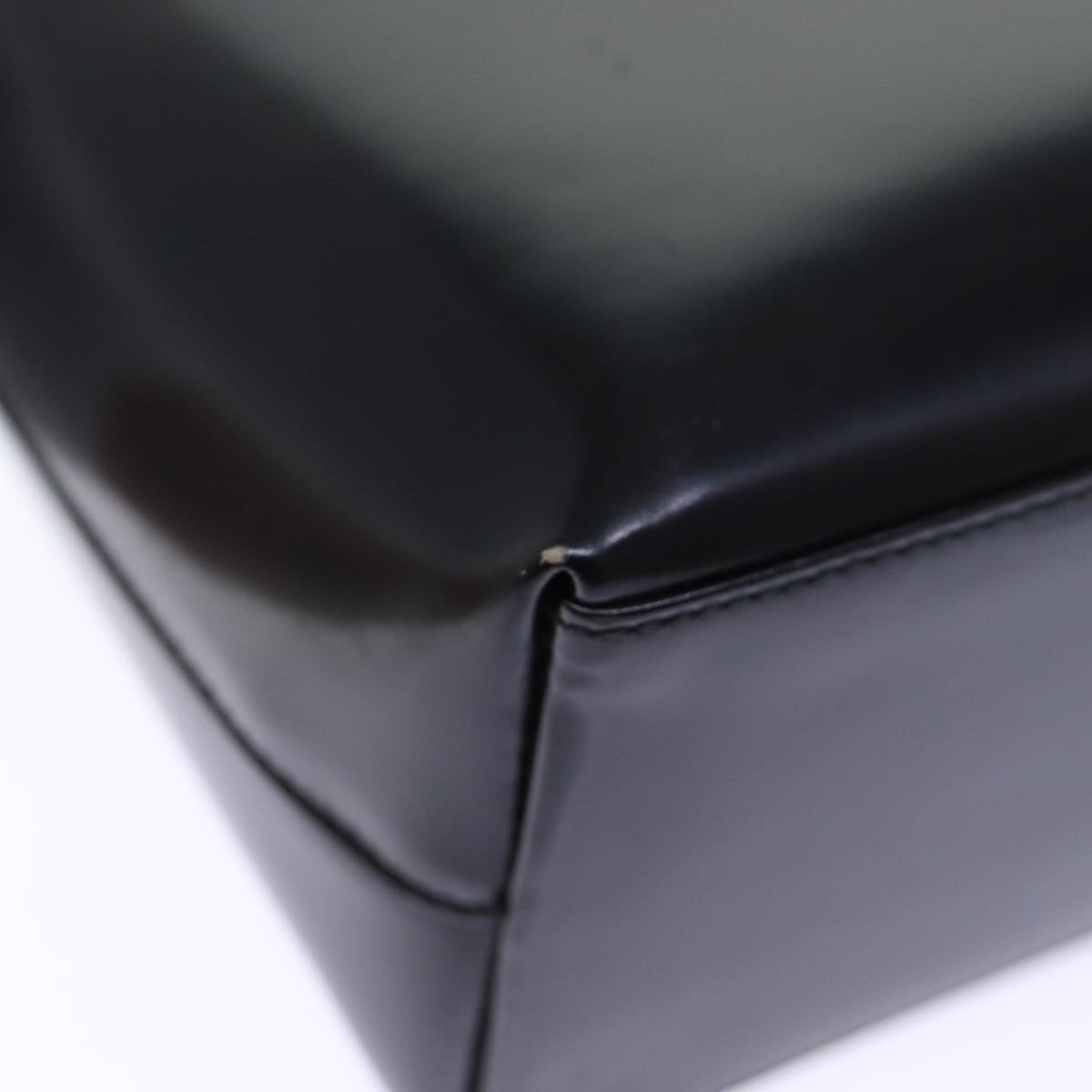GUCCI Shoulder Bag Patent leather Black 002 2058 0480 0 bs13828
