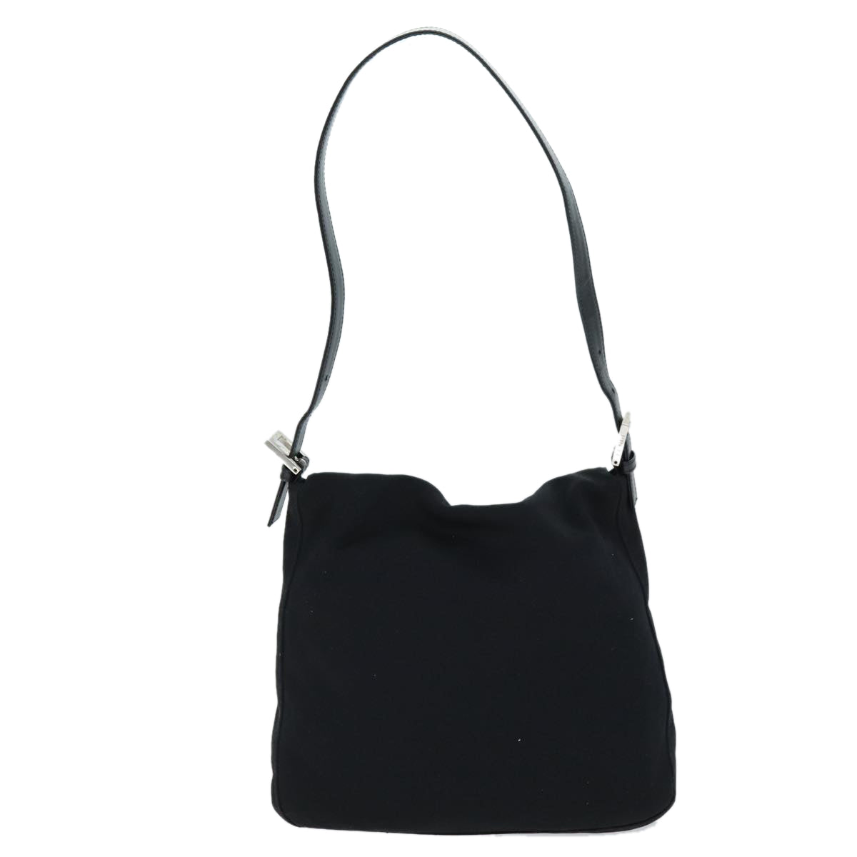 FENDI Mamma Shoulder Bag Nylon Black bs14019