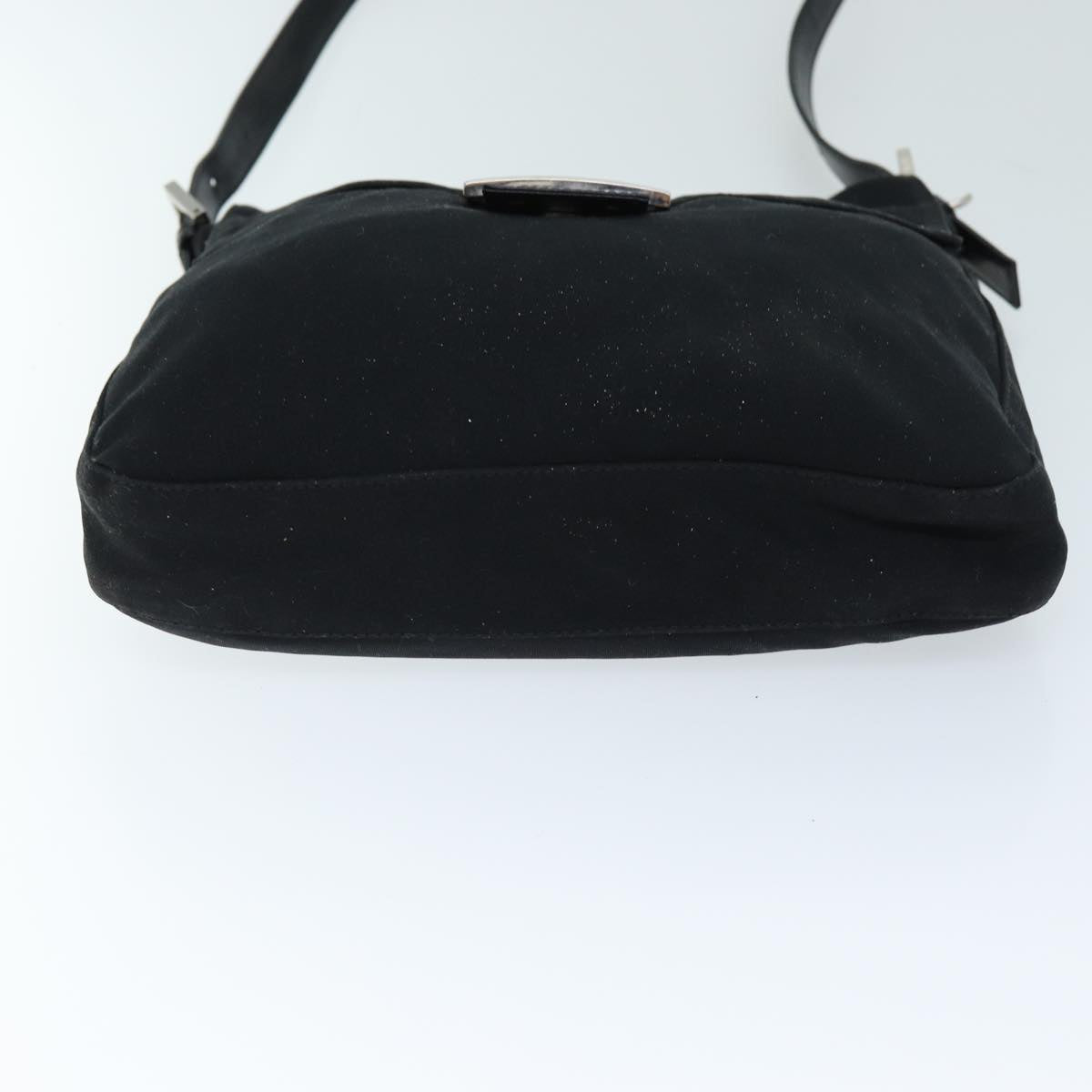 FENDI Mamma Shoulder Bag Nylon Black bs14019