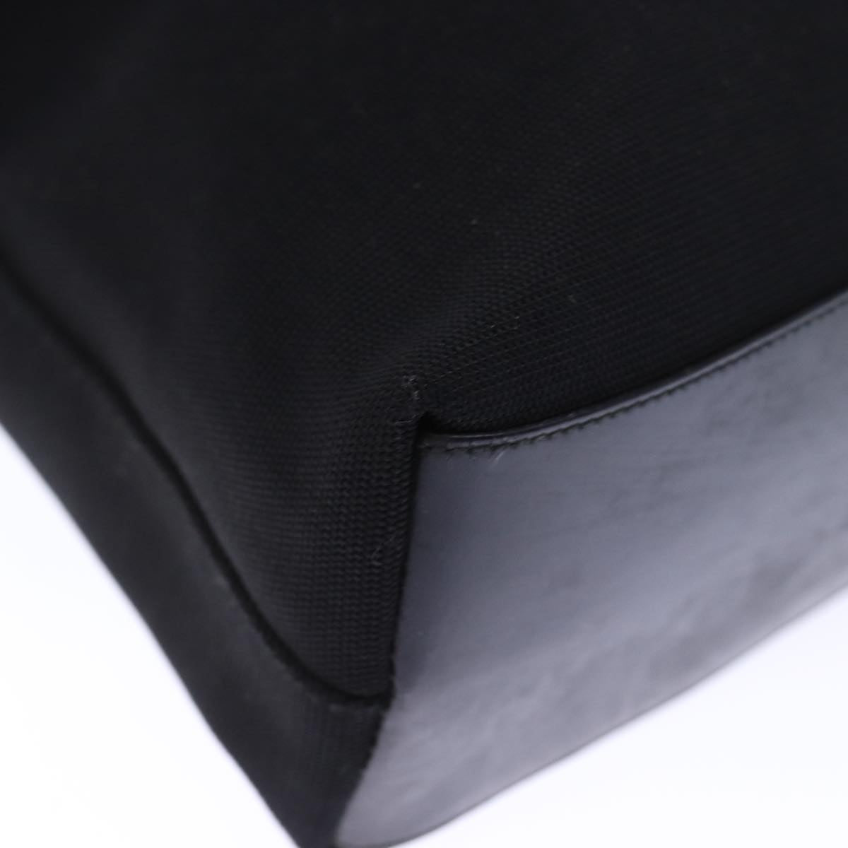 GUCCI Shoulder Bag Canvas Black 001 3297 bs14022