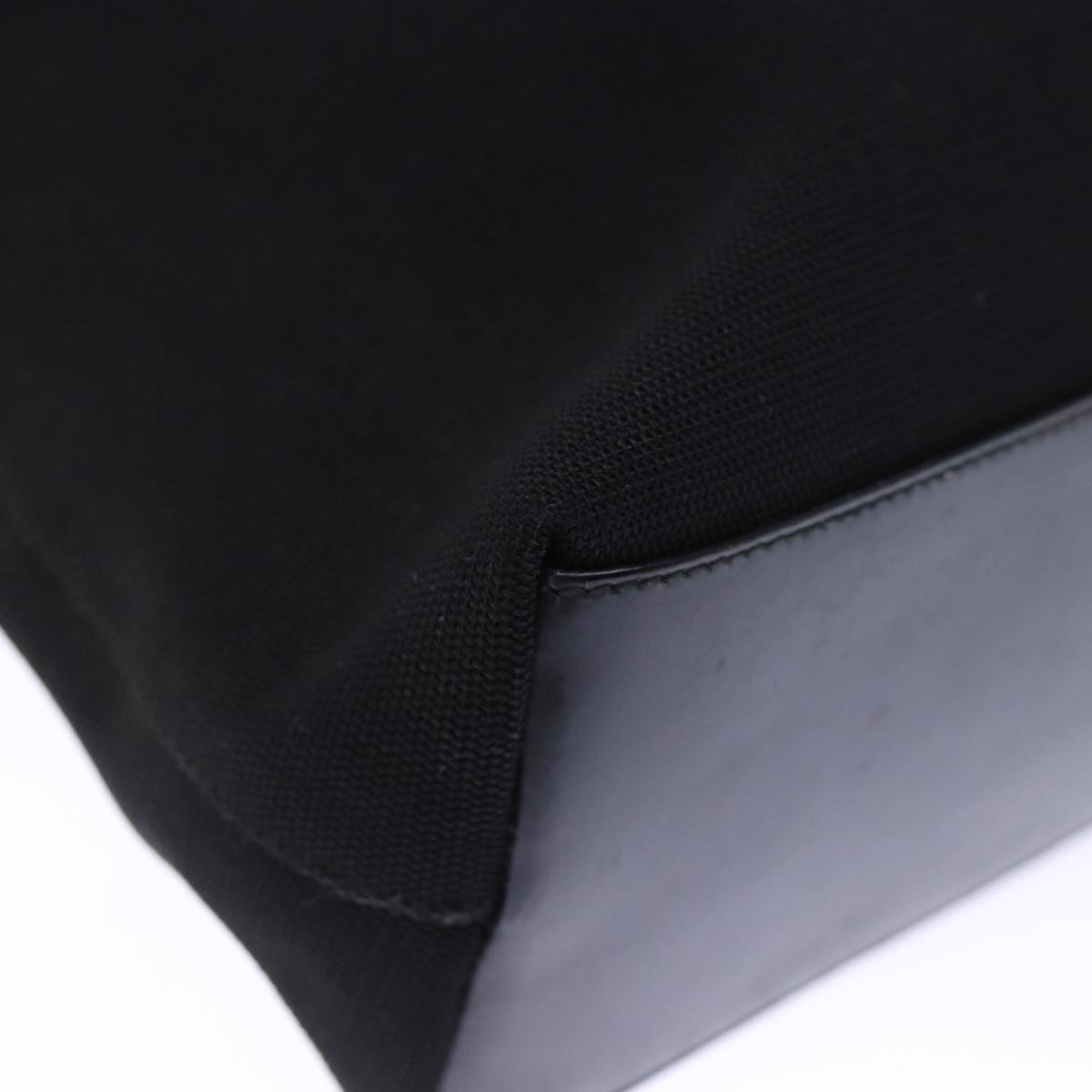 GUCCI Shoulder Bag Canvas Black 001 3297 bs14022