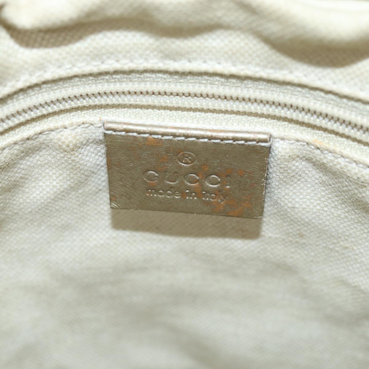 GUCCI GG Canvas Hand Bag 2way Beige 247902 bs14043