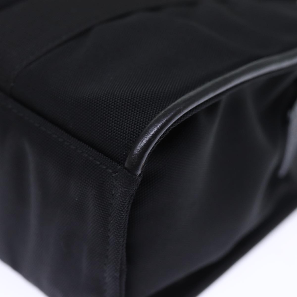GUCCI Hand Bag Nylon Black 000 0835 bs14192