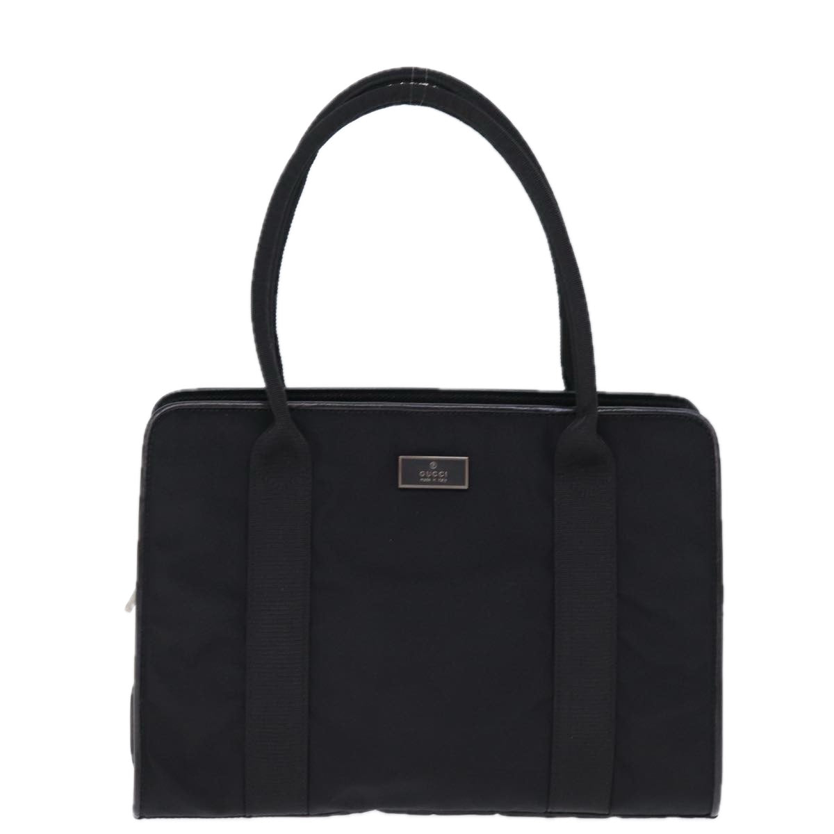 GUCCI Hand Bag Nylon Black 000 0835 bs14192