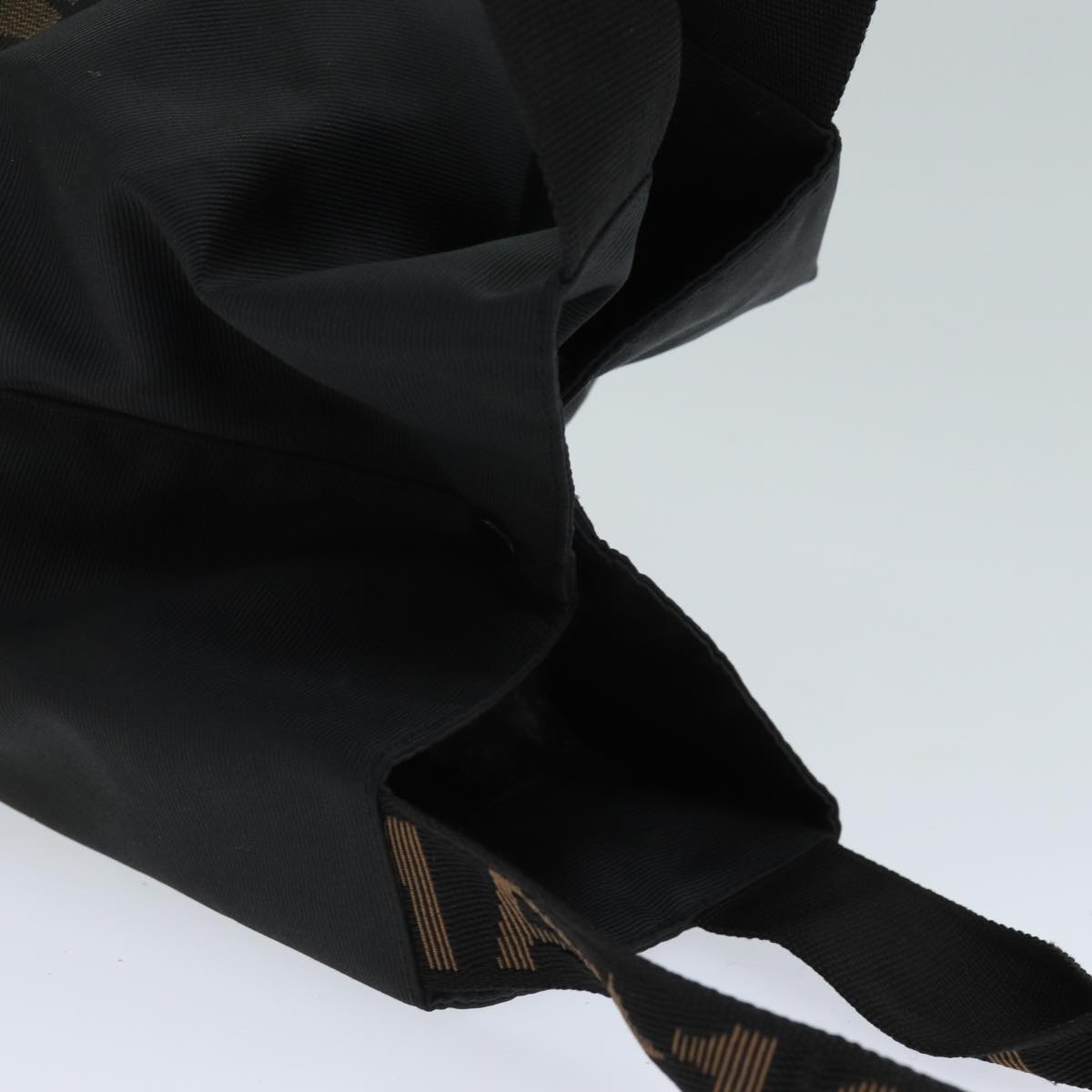 FENDI Hand Bag Nylon Black bs14283