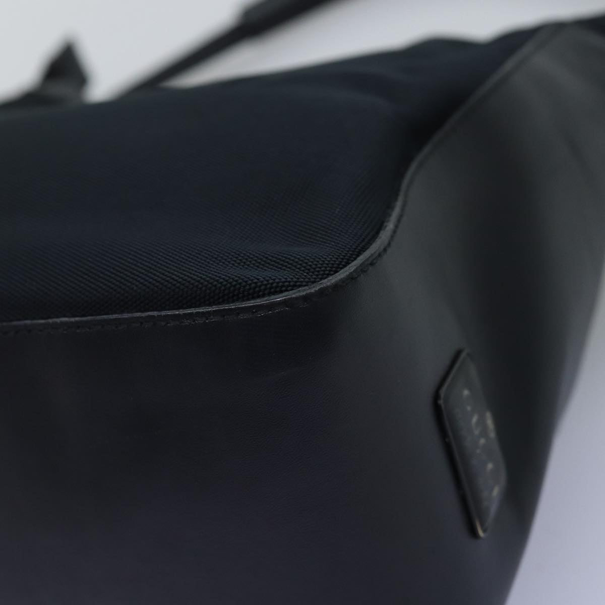 GUCCI Shoulder Bag Canvas Black 001 3766 bs14537