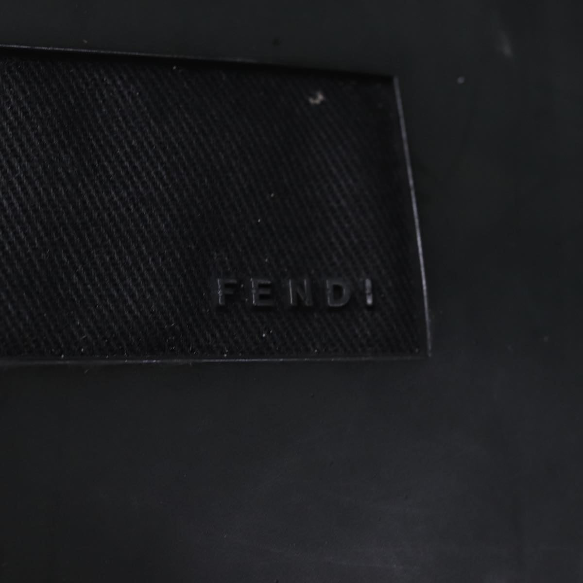 FENDI Tote Bag Canvas Black bs14546