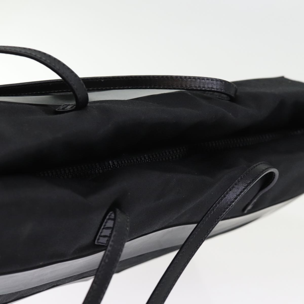 FENDI Tote Bag Canvas Black bs14546