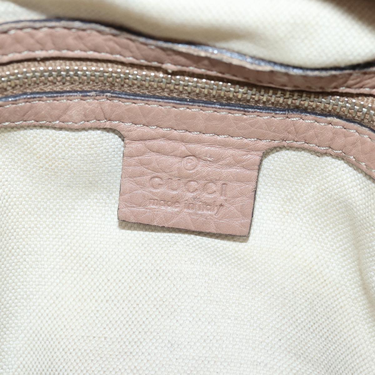 GUCCI Bamboo Shoulder Bag Leather Pink 269949 bs14562