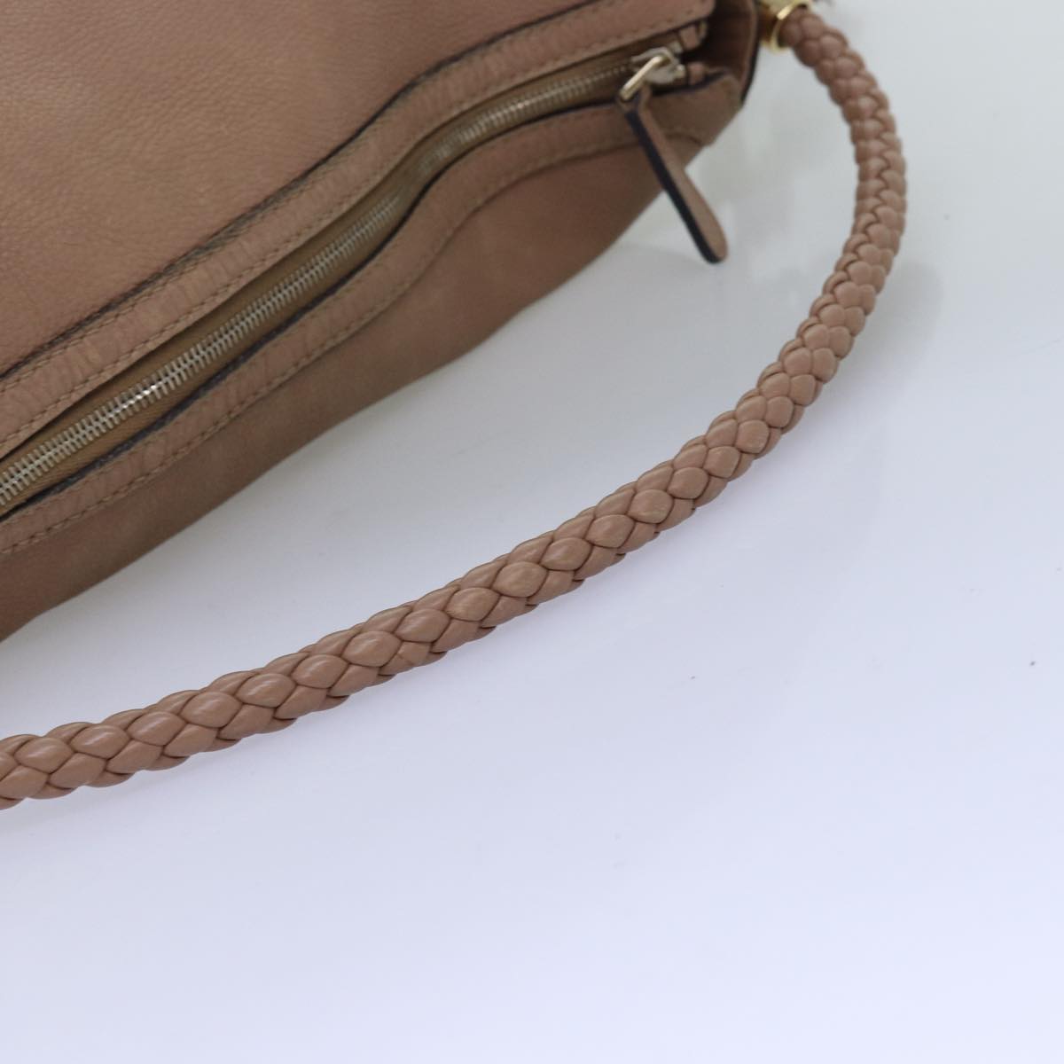 GUCCI Bamboo Shoulder Bag Leather Pink 269949 bs14562