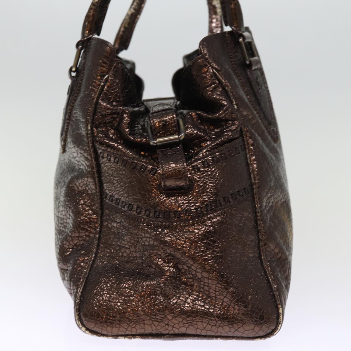 FENDI Shoulder Bag Leather Brown bs14722